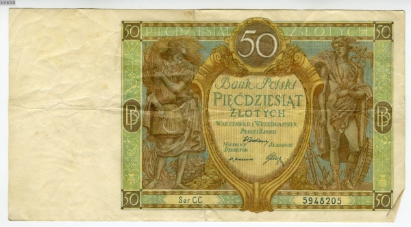 Banknot 50 zł