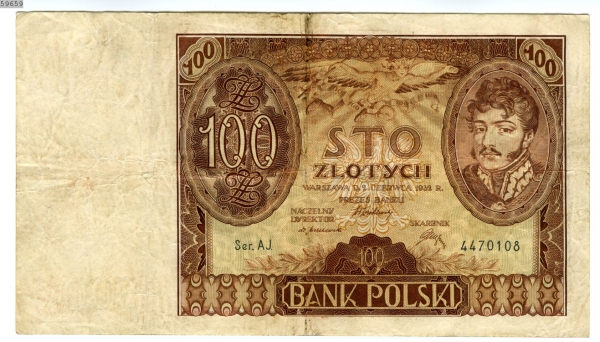 Banknot 100 zł z 1932 roku
