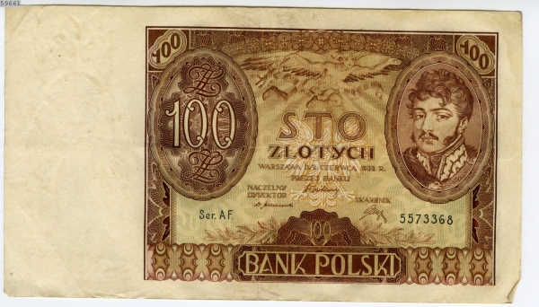 Banknot 100 zł z 1932 roku