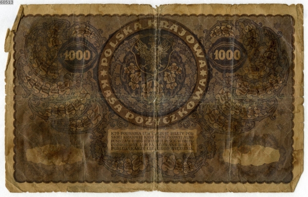 Banknot 1000 marek polskich