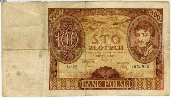 Banknot 100 zł