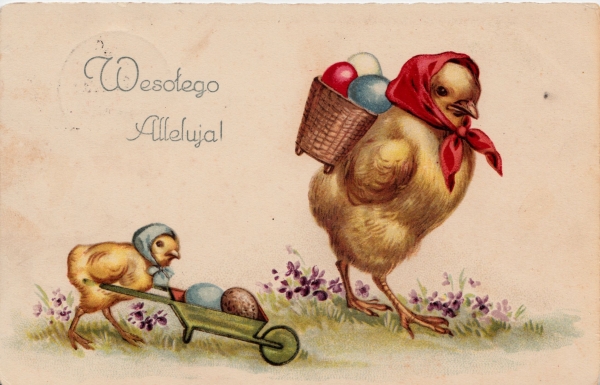 Pocztówka okolicznościowa -  Wesołego Alleluja