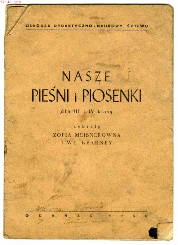 Książka - Nasze pieśni i piosenki