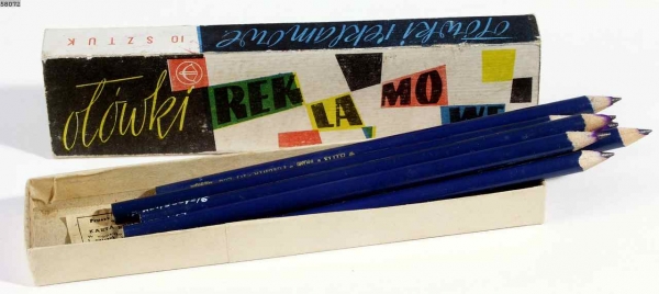 Pudełko na ołówki ( z ołówkami )