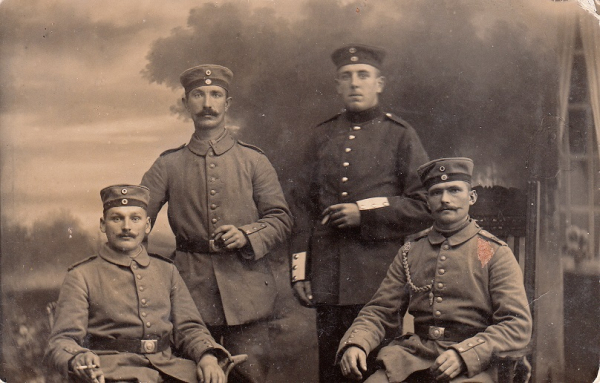 Fotografia żołnierzy pruskich
